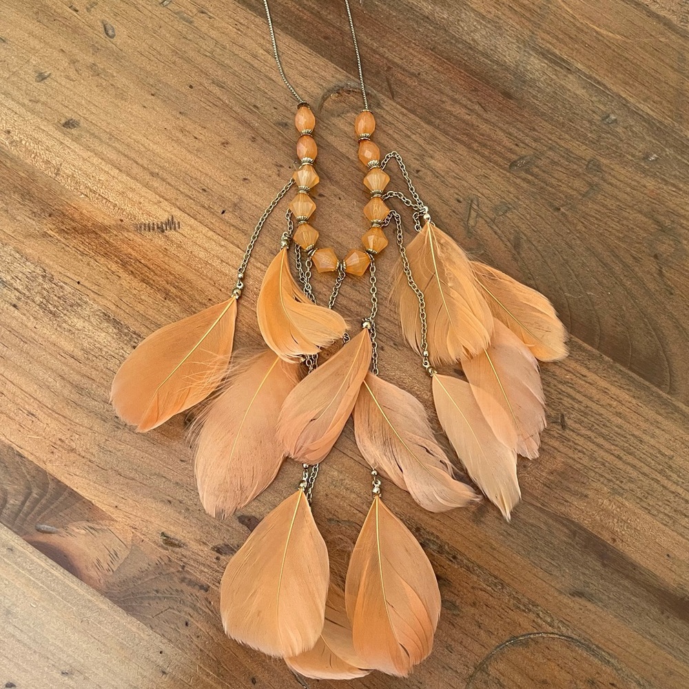 Feather Necklace - Picture 2 of 2